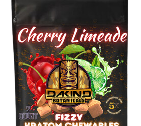Fizzy Kratom Chewables – Cherry Limeade